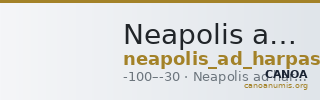 Neapolis ad Harpasum Delrieux 2008 NH2 — CANOA