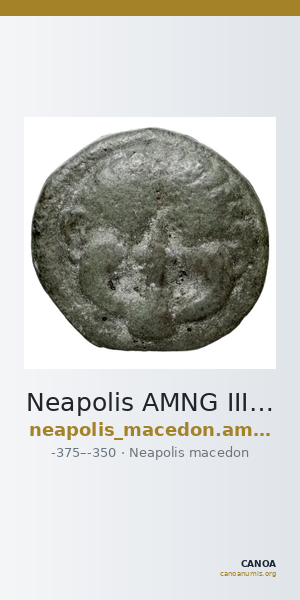 Neapolis AMNG III.2 17-20 — CANOA