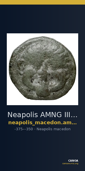 Neapolis AMNG III.2 17-20 — CANOA