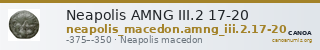 Neapolis AMNG III.2 17-20 — CANOA