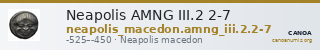 Neapolis AMNG III.2 2-7 — CANOA