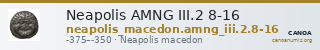 Neapolis AMNG III.2 8-16 — CANOA