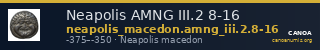 Neapolis AMNG III.2 8-16 — CANOA