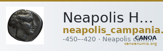 Neapolis Historia Numorum Italy 546 — CANOA