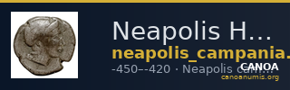 Neapolis Historia Numorum Italy 547 — CANOA