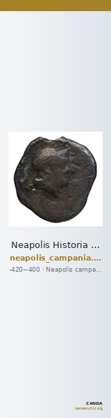 Neapolis Historia Numorum Italy 557 — CANOA