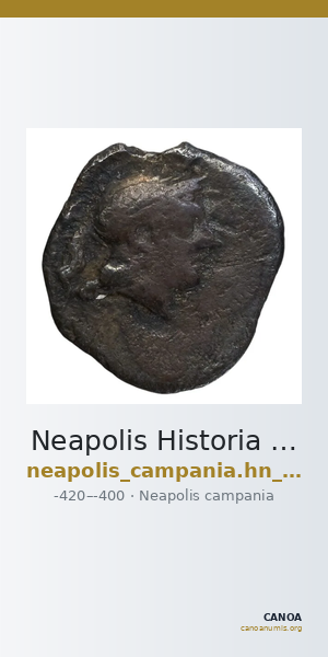 Neapolis Historia Numorum Italy 557 — CANOA