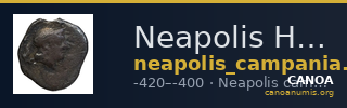 Neapolis Historia Numorum Italy 557 — CANOA
