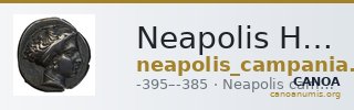 Neapolis Historia Numorum Italy 563 — CANOA