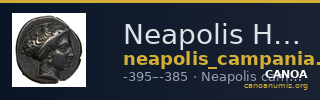 Neapolis Historia Numorum Italy 563 — CANOA