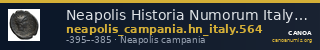 Neapolis Historia Numorum Italy 564 — CANOA