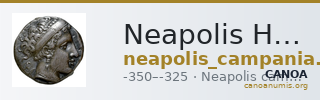 Neapolis Historia Numorum Italy 565 — CANOA