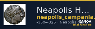 Neapolis Historia Numorum Italy 565 — CANOA
