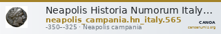 Neapolis Historia Numorum Italy 565 — CANOA