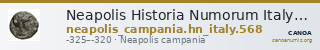 Neapolis Historia Numorum Italy 568 — CANOA