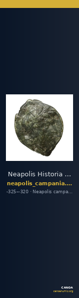 Neapolis Historia Numorum Italy 570 — CANOA