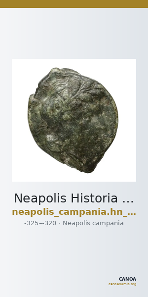 Neapolis Historia Numorum Italy 570 — CANOA