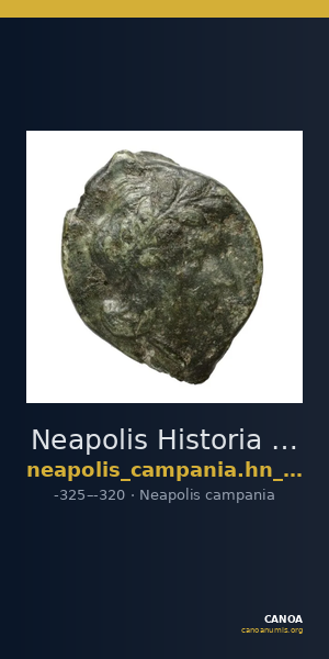 Neapolis Historia Numorum Italy 570 — CANOA