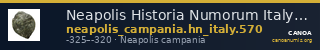 Neapolis Historia Numorum Italy 570 — CANOA