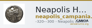 Neapolis Historia Numorum Italy 571 — CANOA