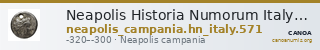 Neapolis Historia Numorum Italy 571 — CANOA
