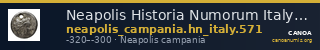 Neapolis Historia Numorum Italy 571 — CANOA