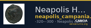Neapolis Historia Numorum Italy 573 — CANOA