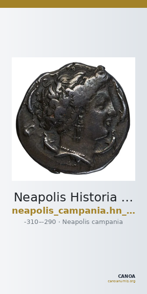 Neapolis Historia Numorum Italy 576 — CANOA