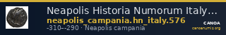 Neapolis Historia Numorum Italy 576 — CANOA