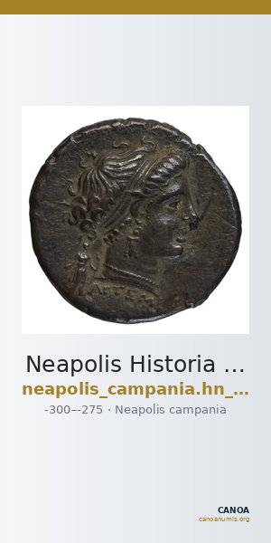 Neapolis Historia Numorum Italy 579 — CANOA