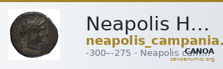 Neapolis Historia Numorum Italy 579 — CANOA