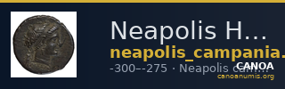 Neapolis Historia Numorum Italy 579 — CANOA