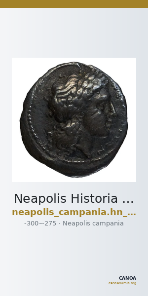 Neapolis Historia Numorum Italy 580 — CANOA
