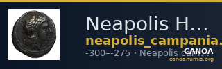 Neapolis Historia Numorum Italy 580 — CANOA