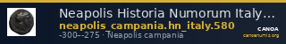 Neapolis Historia Numorum Italy 580 — CANOA