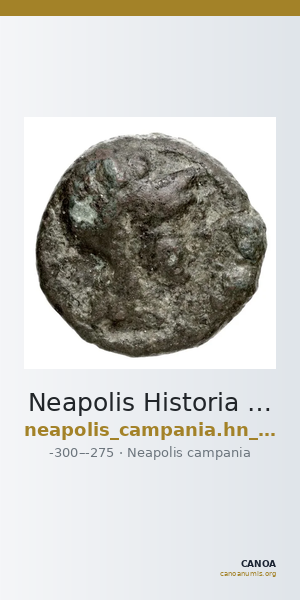 Neapolis Historia Numorum Italy 582 — CANOA