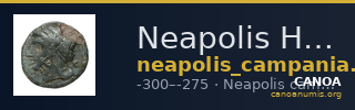 Neapolis Historia Numorum Italy 584 — CANOA