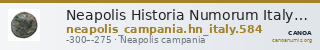 Neapolis Historia Numorum Italy 584 — CANOA