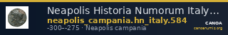 Neapolis Historia Numorum Italy 584 — CANOA
