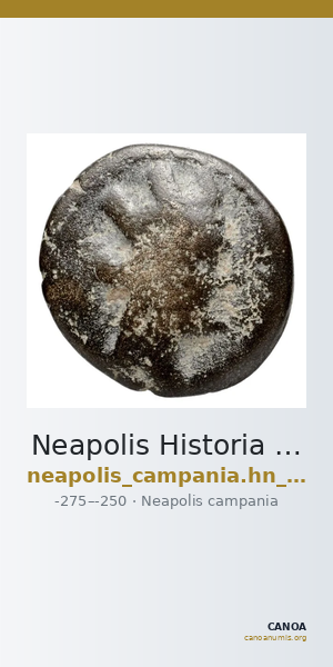 Neapolis Historia Numorum Italy 591 — CANOA