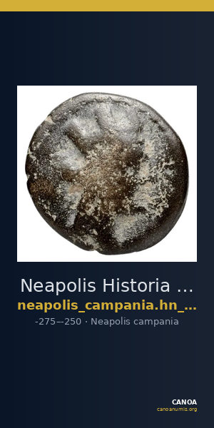 Neapolis Historia Numorum Italy 591 — CANOA