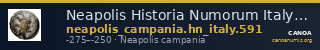 Neapolis Historia Numorum Italy 591 — CANOA