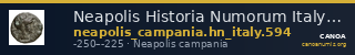 Neapolis Historia Numorum Italy 594 — CANOA