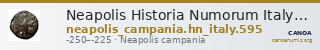 Neapolis Historia Numorum Italy 595 — CANOA