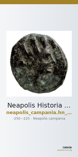 Neapolis Historia Numorum Italy 596 — CANOA