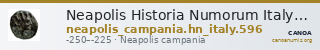 Neapolis Historia Numorum Italy 596 — CANOA