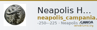 Neapolis Historia Numorum Italy 598 — CANOA