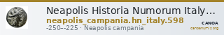Neapolis Historia Numorum Italy 598 — CANOA