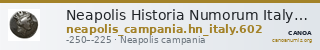 Neapolis Historia Numorum Italy 602 — CANOA