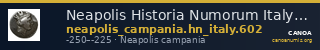 Neapolis Historia Numorum Italy 602 — CANOA